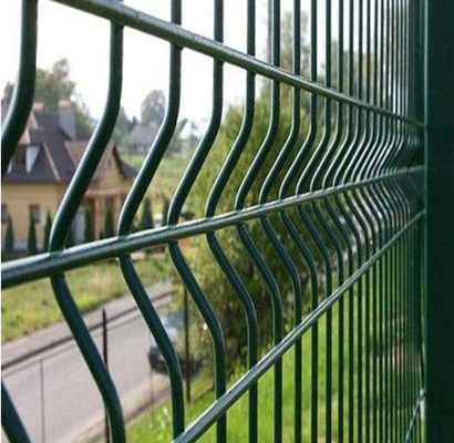 فلز PVC پوشش 3d حصار امنیتی به راحتی جمع آوری