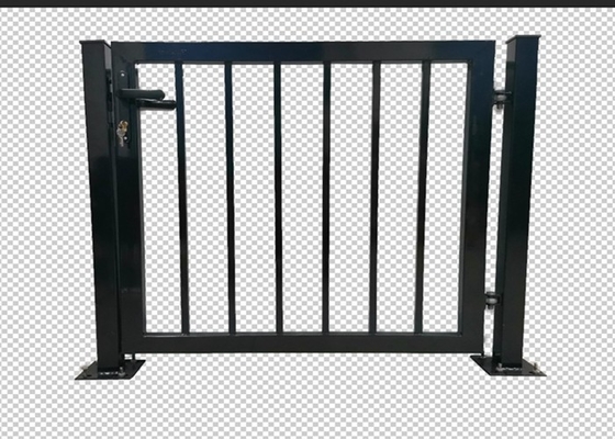 دروازه های گاردن گیت حصار آهنی فولادی 2500 میلی متر عرض پانل