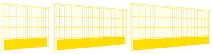 50*250mm Mesh Opening Edge Protection Fence گرم چسباندن گالوانیزه 4