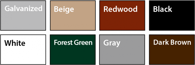 مواد: سیم آهن گالوانیزه یا سیم آهن روکش‌دار PVC، زنجیر حصار با روکش PVC و گالوانیزه الکتریکی 13