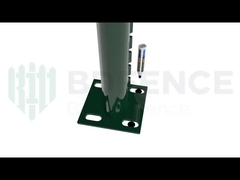 نحوه نصب پانل های نرده سه بعدی با پست هلو