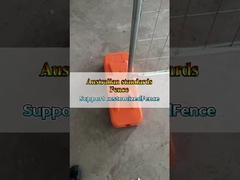 جوش برقی استرالیا حصار موقت 75 * 150mm اندازه سوراخ با پاها