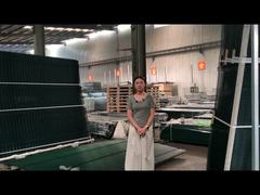 پوشش پودری H Post Clear View Anti Climb پوشش ضد صعود