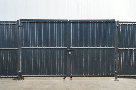 کیفیت  1.5m Two Leaf Double Metal Garden Fence Gate Hot Dipped Galvanize کارخانه