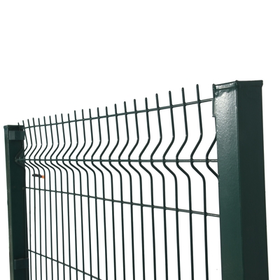 درب بیرونی 3d منحنی PVC پوشانده Welded Wire Mesh Fencing برای حفاظت از باغ و مزرعه 3d Fence