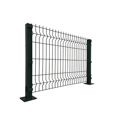 درب بیرونی 3d منحنی PVC پوشانده Welded Wire Mesh Fencing برای حفاظت از باغ و مزرعه 3d Fence
