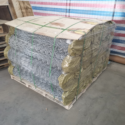 6ft 8ft 5x5 6x6 گالوانیزه PVC پوشش زنجیره ای لینک حصار برای حصار کشاورزی