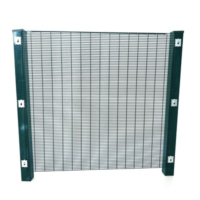 حفاظت بالا Clear View Clearvu Fence 358 Anti Climb Fence برای بازار استرالیا Clamp Bar 40 x 5mm M8 Cup Square