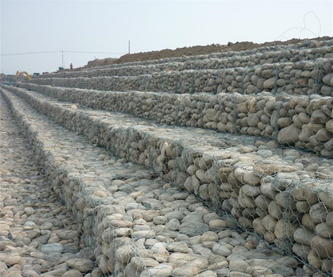 بافندگی 1-6mm Gabion سیستم نرده ضد خوردگی