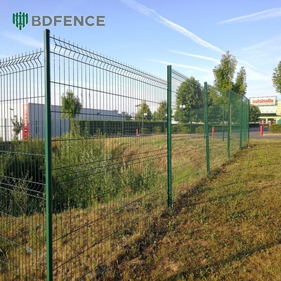 پنل حصار با کیفیت بالا با پوشش پودری باغ آویز سیم 3D پنل حصار با کیفیت پایین قیمت پایدار