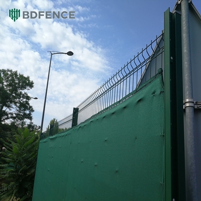 آسان مونتاژ PVC پوشش داده شده 3d Welded Wire Mesh Fence برای امنیت باغ