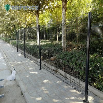 ساختمان امنیت مسکونی باغ فلزی 3D Welded Steel Wire Mesh پانل