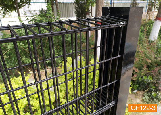تزئینی باغ نگهدارنده سنگ و پوشش شیشه پودر شیشه Gabion Fence System