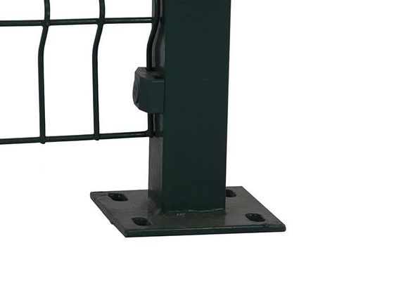 چین رنگارنگ 3D خانه تزئینی سیاه منحنی جوجه دار سیم آویز باغ حصار امنیت گالوانیزه PVC پوشانده میش حصار cl