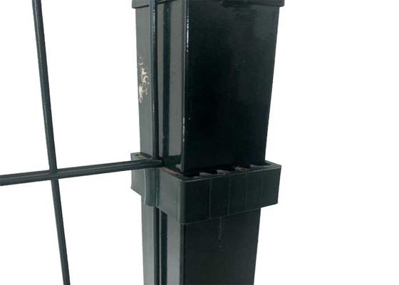 3d V Mesh Fencing Pvc سبز / سیاه / خاکستری فلزی Fence Security