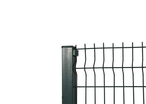 3d V Mesh Fencing Pvc سبز / سیاه / خاکستری فلزی Fence Security