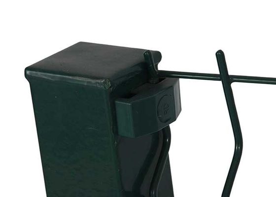 3d V Mesh Fencing Pvc سبز / سیاه / خاکستری فلزی Fence Security