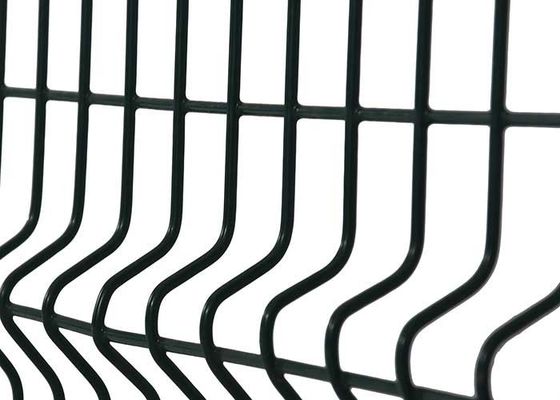 سفارشی 1/2-اینچ 1x2 6x6 آویز باغ سیم شبك حصار فولاد گالوانیزه منحنی 3d سیم شبك حصار