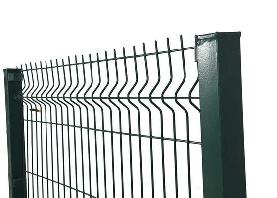 سد 3d پوشش PVC پایدار خمیده Welded Wire Mesh فندک پنل سد سد سد سد