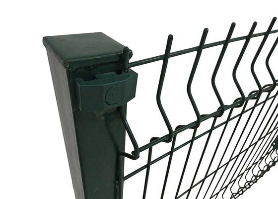 سفارشی 1/2-اینچ 1x2 6x6 آویز باغ سیم شبك حصار فولاد گالوانیزه منحنی 3d سیم شبك حصار