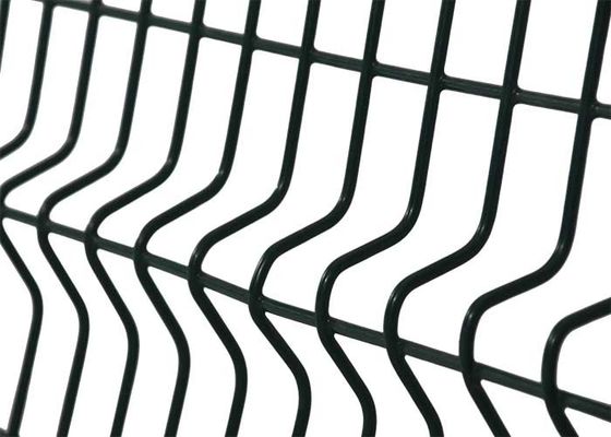 سفارشی 1/2-اینچ 1x2 6x6 آویز باغ سیم شبك حصار فولاد گالوانیزه منحنی 3d سیم شبك حصار