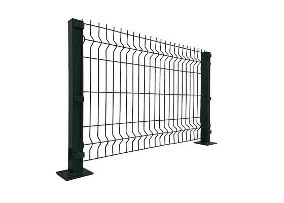 سفارشی کیفیت بالا خانه در فضای باز 3D فلز خم شده Welded Wire Mesh باغ حصار برای حصار پانل PVC سبز حصار