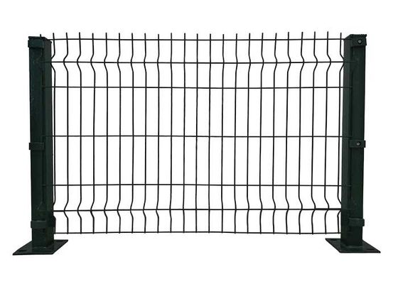 سفارشی کیفیت بالا خانه در فضای باز 3D فلز خم شده Welded Wire Mesh باغ حصار برای حصار پانل PVC سبز حصار