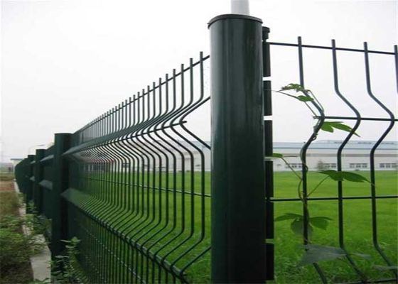سد 3d پوشش PVC پایدار خمیده Welded Wire Mesh فندک پنل سد سد سد سد