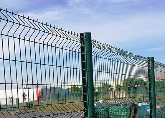 سد 3d پوشش PVC پایدار خمیده Welded Wire Mesh فندک پنل سد سد سد سد