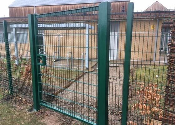 دروازه های حصار فولادی گاردن سبز گالوانیزه گرم