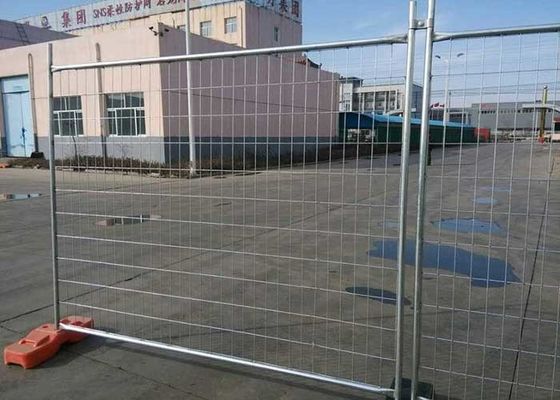 2.1M * 2.4m استرالیا سوراخ مربع حصار موقت قابل باز کردن