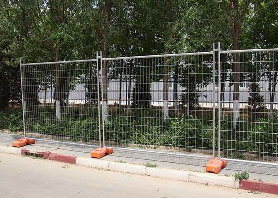 2.1M * 2.4m استرالیا سوراخ مربع حصار موقت قابل باز کردن