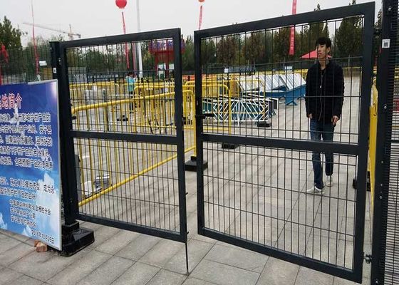 دروازه حصار باغ فلزی 50x200 میلی متری با روکش پی وی سی دوبل به ارتفاع 5 فوت