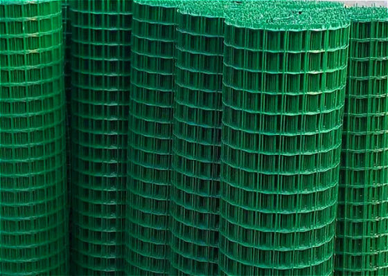 نرده باغ باغ سیم جوش داده شده 50 * 50mm PVC