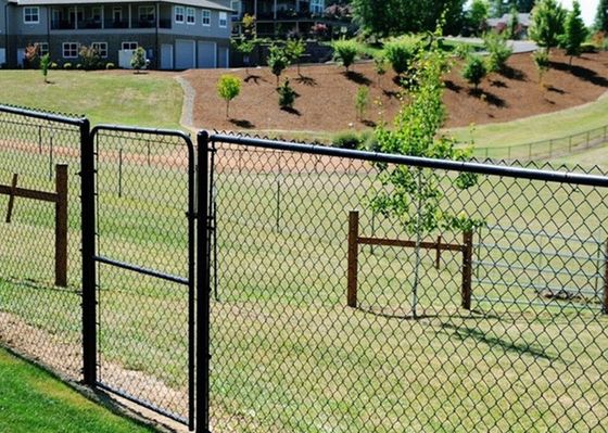 حصار پیوند زنجیره ای پی وی سی فلزی ایمنی برای باغ