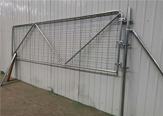 فولاد کم کربن 2.5m Weld Mesh Fate Gate Gate