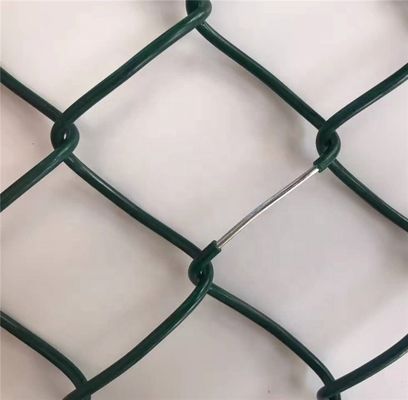 پانل های حصار زنجیره ای پوشانده شده با PVC در رنگ سیاه برای دروازه های ترلیس