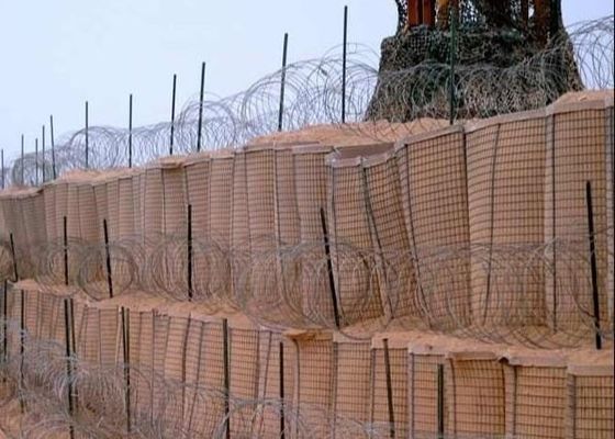 دیوار حایل سبد دفاعی HESCO