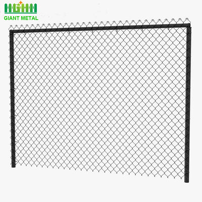 نرده پیوند پلاستیکی 50 * 50 میلی متر Q195 پی وی سی پوشش داده شده برای زمین ورزشی