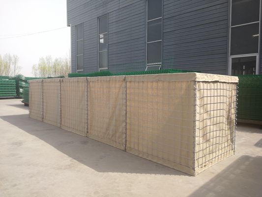 ضد انفجار دیوار مانع Hesco برای کاهش انفجار