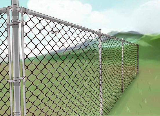 شمشیربازی مش الماس با روکش پلاستیک باغ خانگی 3.0 متر ارتفاع