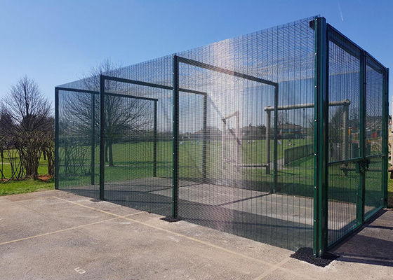 Anti Cut 1.8*2.4m Anti Climb Security Fencing Square post