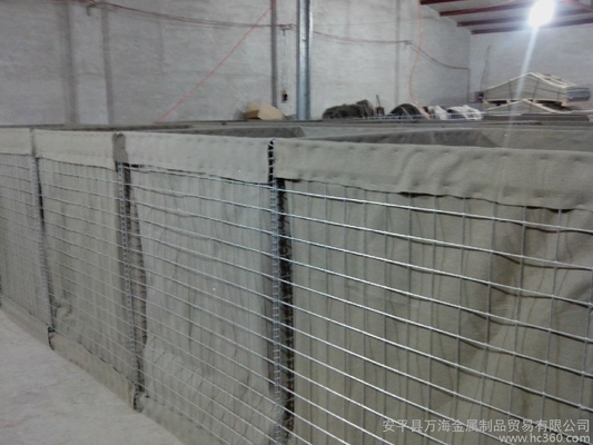 گالوانیزه گرم 5.0 میلی متری هسکو سنگر دیوار سنگین 1.0 متری