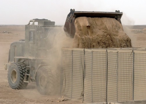 کانتینر دیواری مانع انفجار Mil 1b Hesco